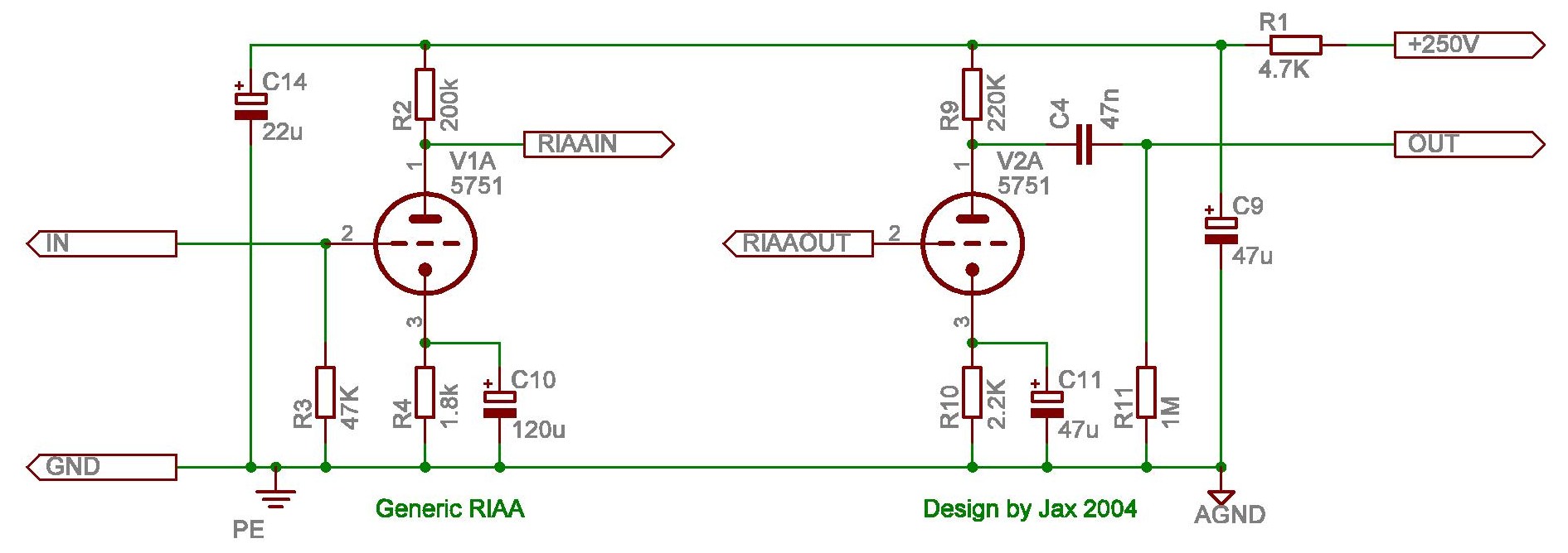 picture of riaa base schematic